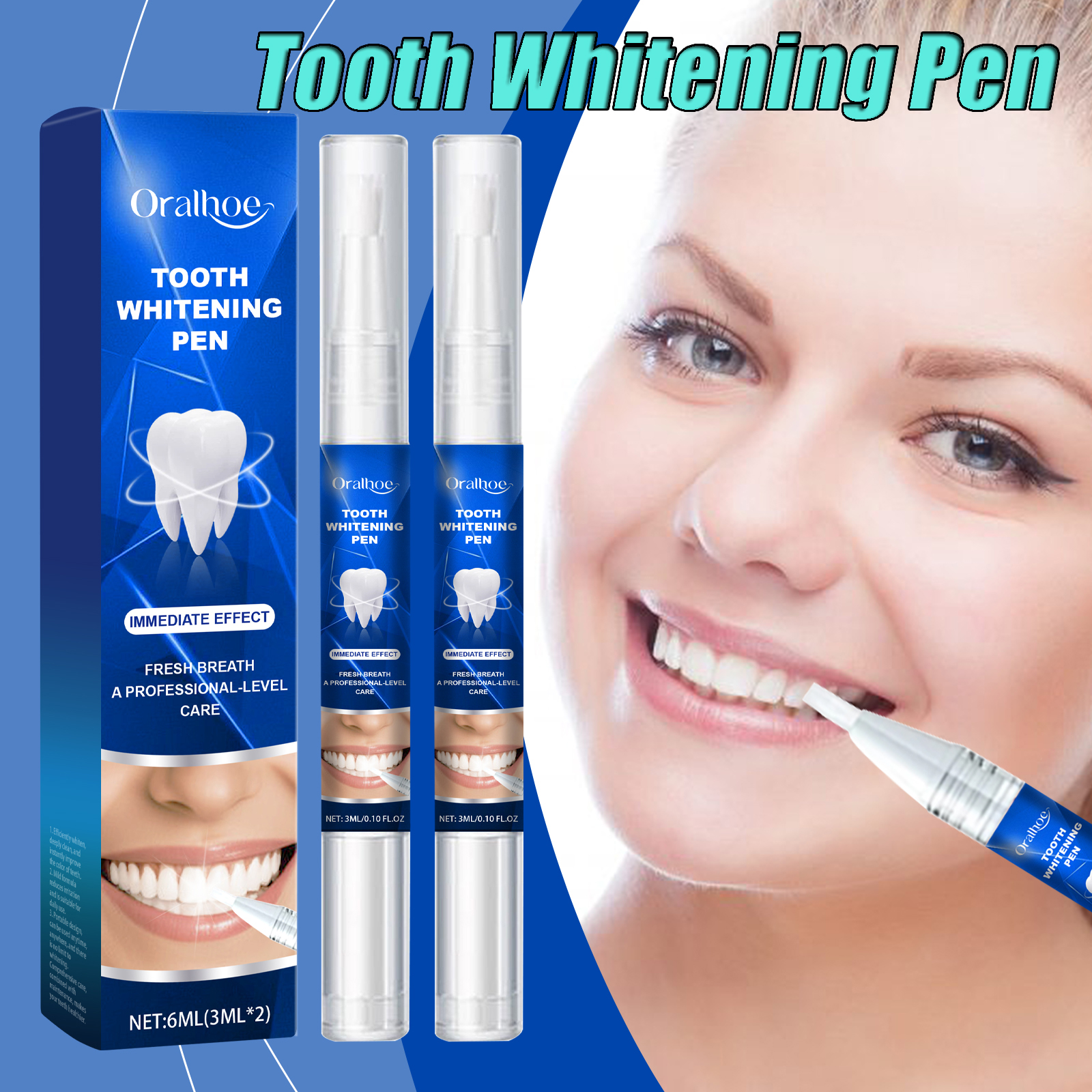 Teeth Whitening Pen - Teeth Cleaning Essence Pen Tooth Cleaning