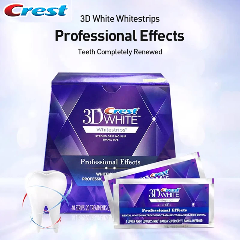 Teeth Whitening Effects - Crest Professional Effects Whitestrip 3D Whitestrips
