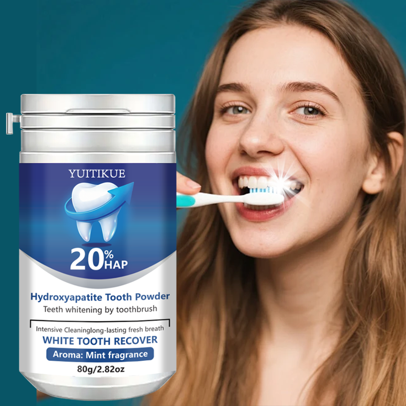 Teeth Whitening Baking Soda - 20% HAP Hydroxyapatite Tooth Powder: Teeth