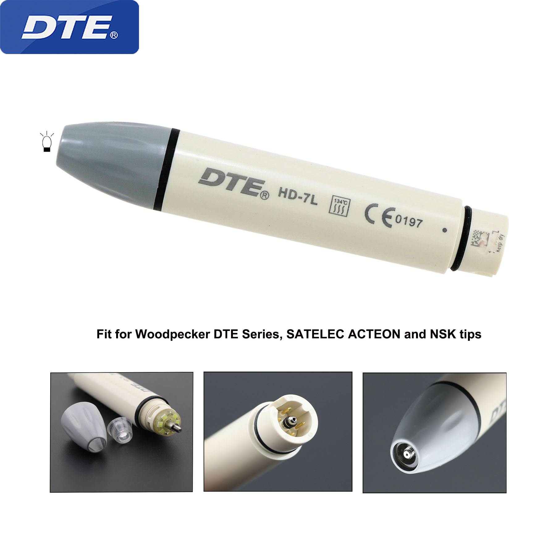 Teeth Whitening Led Light - Woodpecker DTE Dental Ultrasonic Piezo Scaler