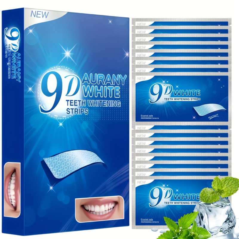 Teeth Whitening Results - 21 Pairs of 9D Aurany White