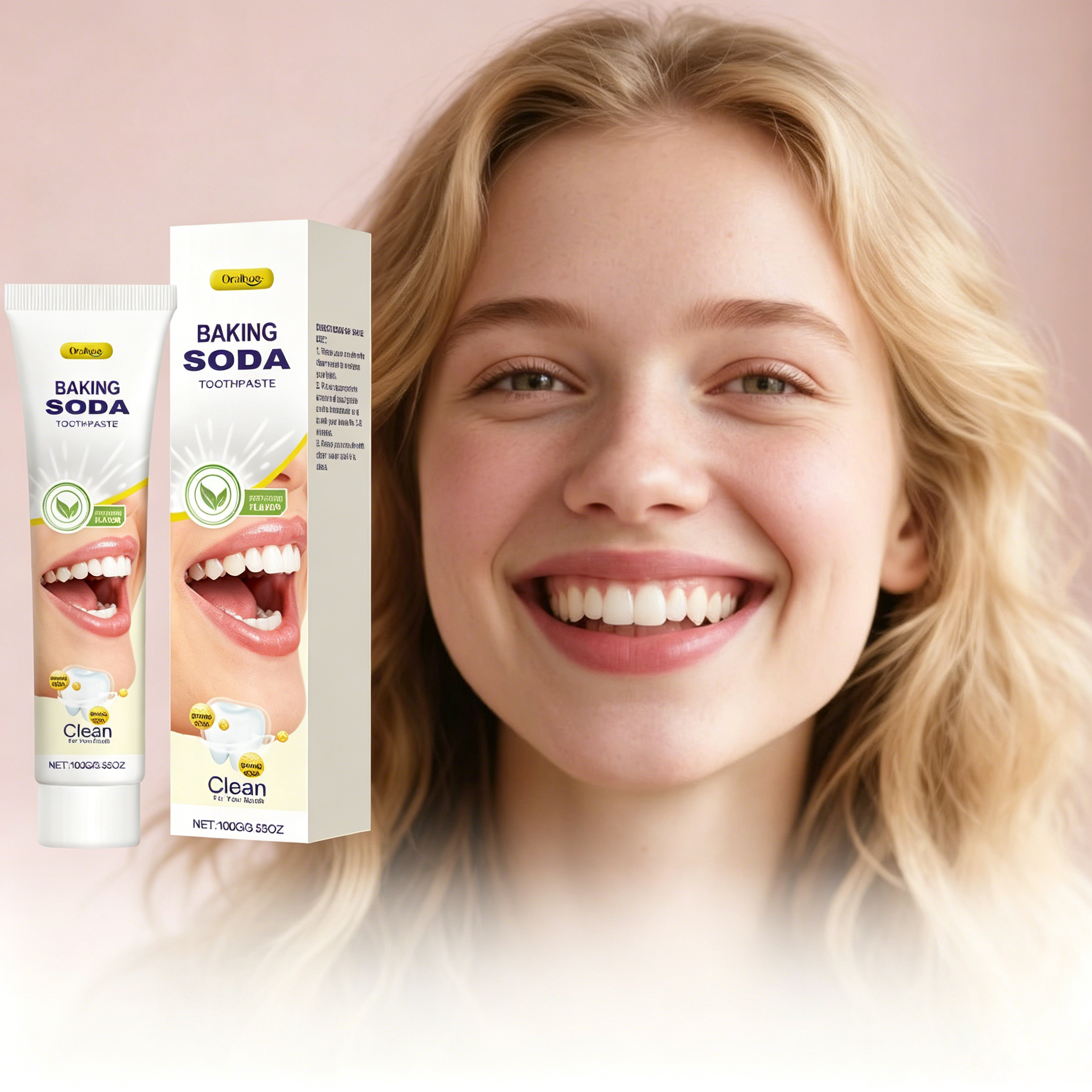 Teeth Whitening Baking Soda - Baking Soda Toothpaste Deep Cleaning Whitening
