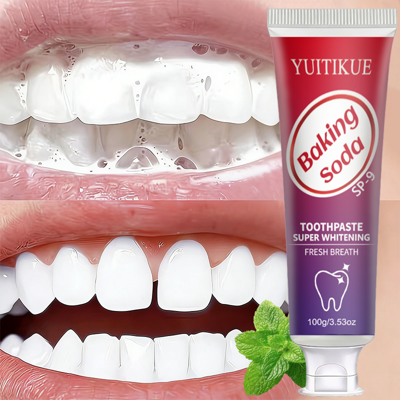 Teeth Whitening Baking Soda - YUITIKUE Baking Soda Toothpaste, 100g SP-9