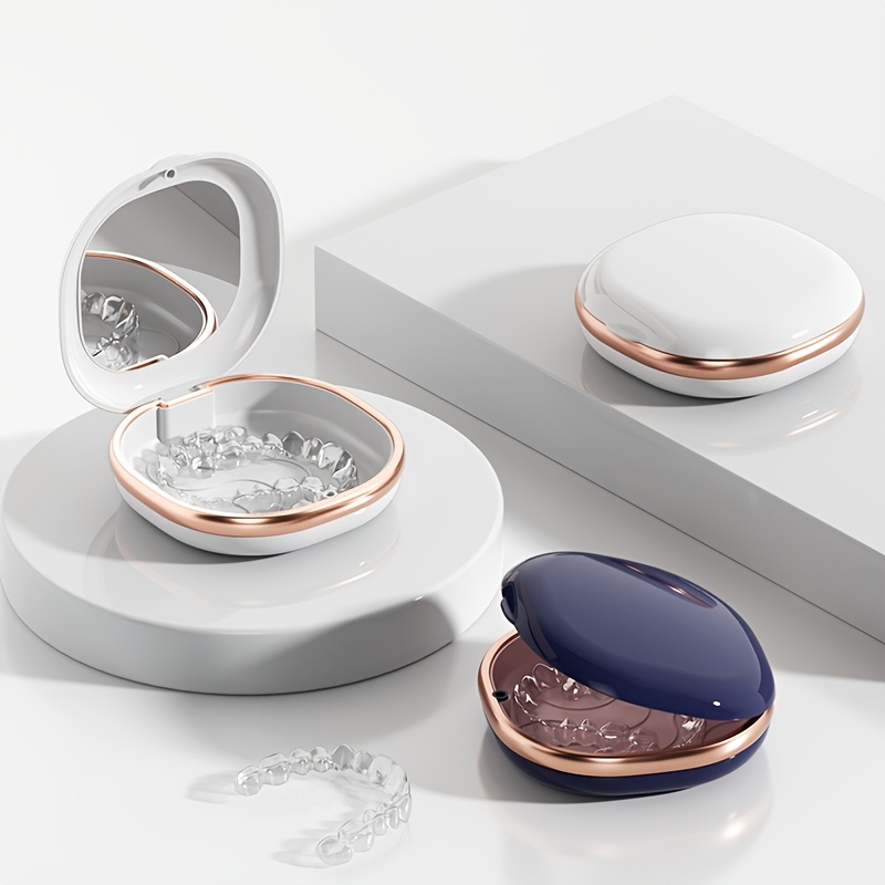 Teeth Whitening With Braces - Exquisite braces box, portable and compact