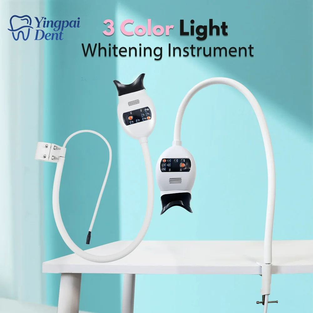 Teeth Whitening Led Light - Adjustable 3 Colors LED Teeth Whitening