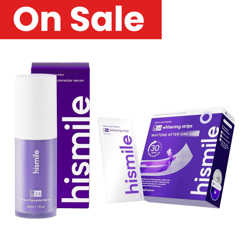 Teeth Whitening Strips Crest - Hismile V34 Dental Whitening Combo Kit,