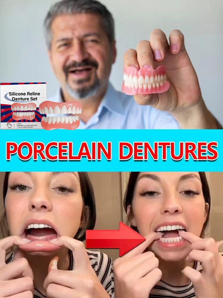 Teeth Whitening With Braces - False Teeth Silicone Upper Lower Veneers