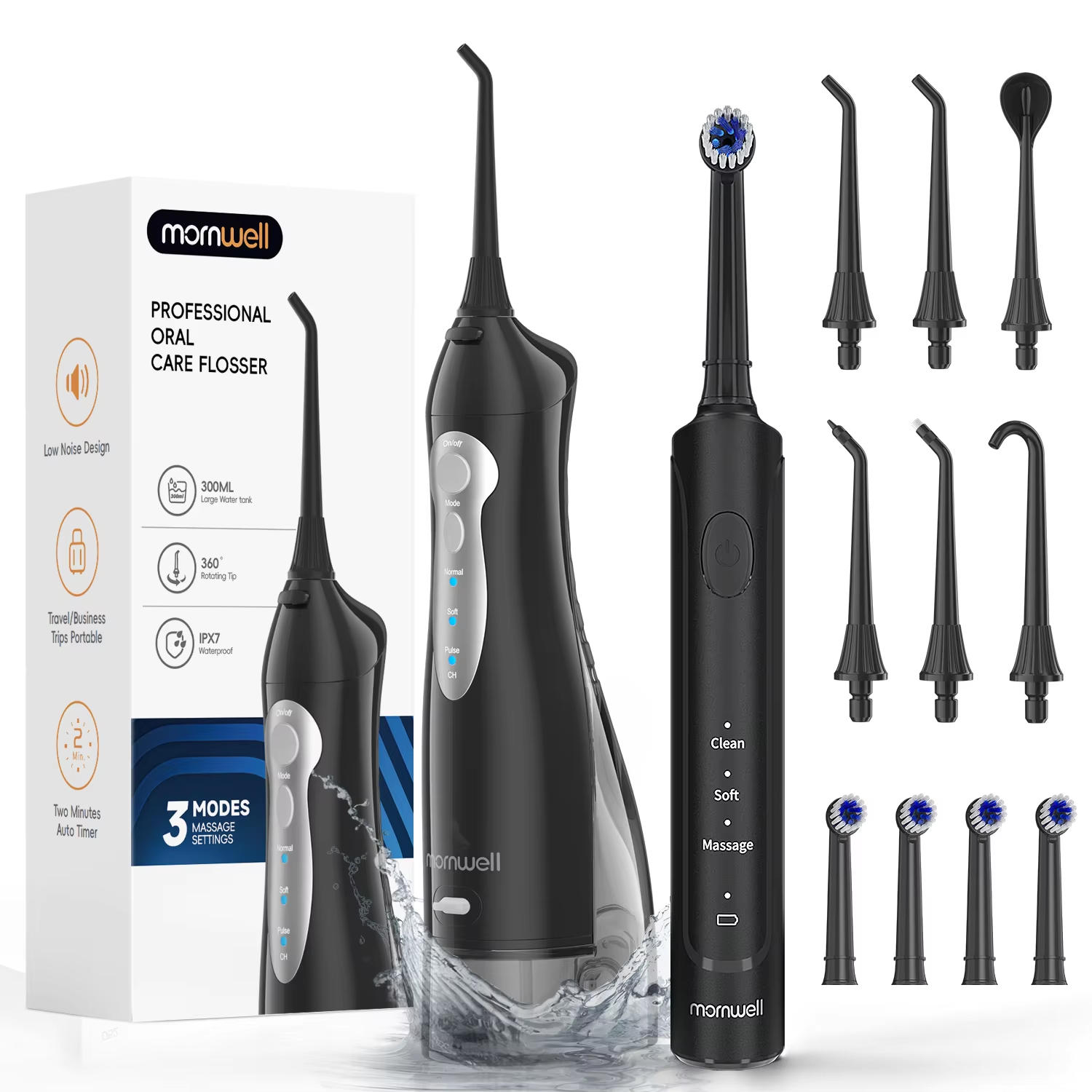 Teeth Whitening With Braces - Portable Water Flosser Teethfor Teeth/Braces USB