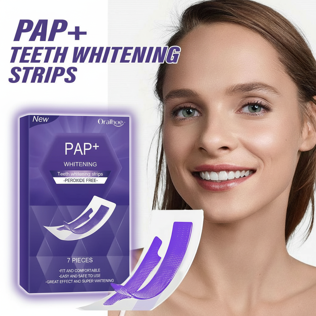 Teeth Whitening Strips Crest - Purple Teeth Whitening Strips Bleaching Stains