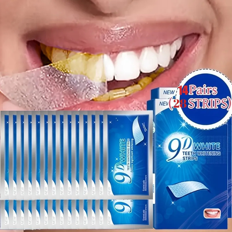 Teeth Whitening Effects - Teeth Whitening Strips - 9D TeethWhitening