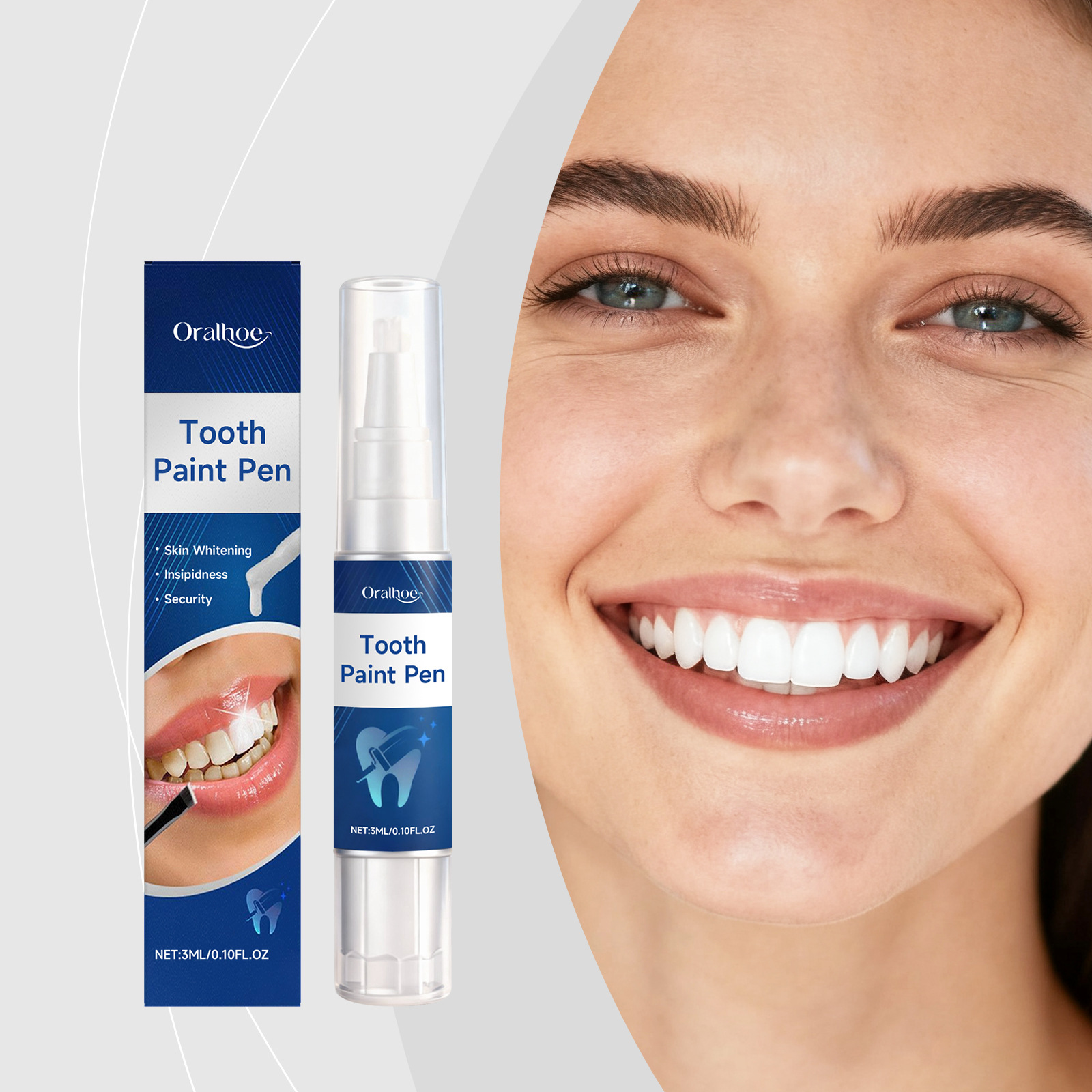 Teeth Whitening Pen - Oralhoe Tooth Paint Pen Stubborn Stain