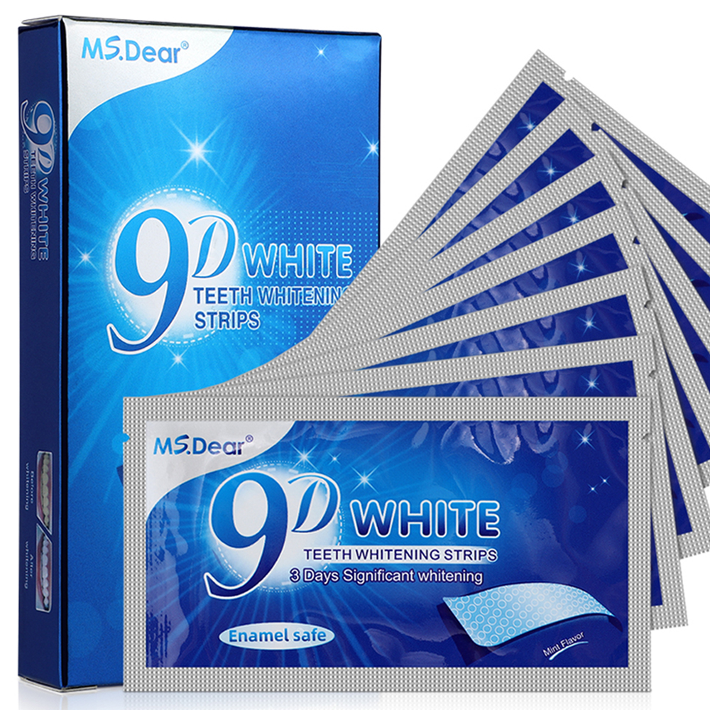 Teeth Whitening Results - Teeth Whitening Strips Cleansing Oral Hygiene