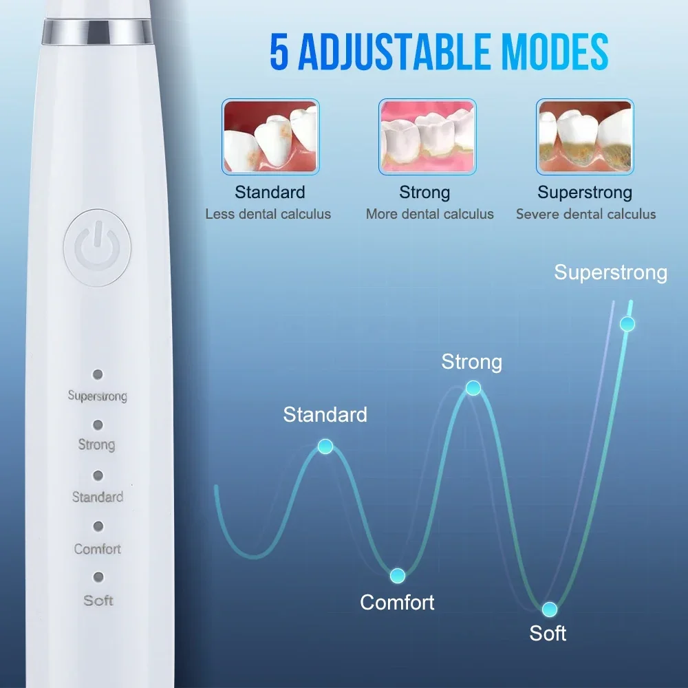 Ultrasonic scaler for teeth cl - đánh giá và giá Teeth Whitening Kit Professional