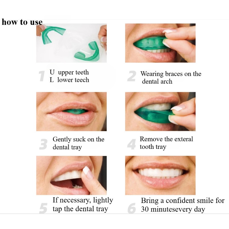 Set Teeth Whitening Tray U-sha - đánh giá và giá Teeth Whitening Results
