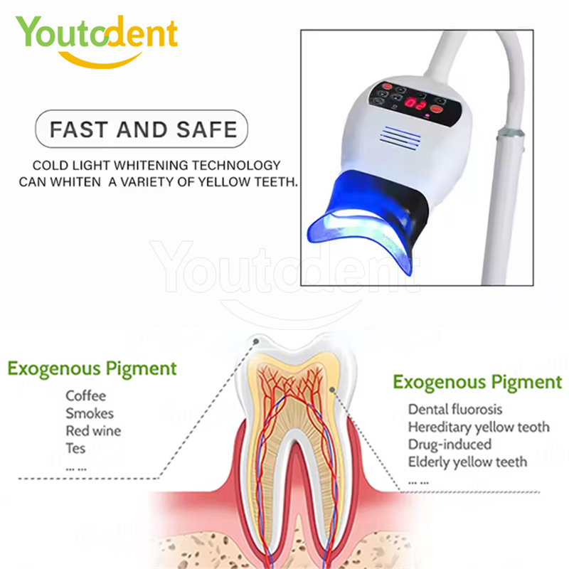 Professional Dental 3Color Lig - đánh giá và giá Teeth Whitening Led Light