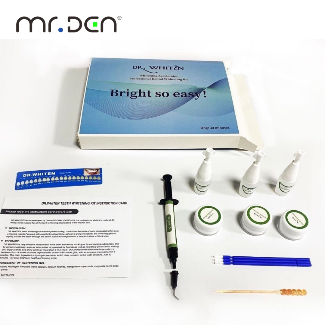Dr. Whiten 3 Pack Teeth Whiten - đánh giá và giá Teeth Whitening Kit Professional