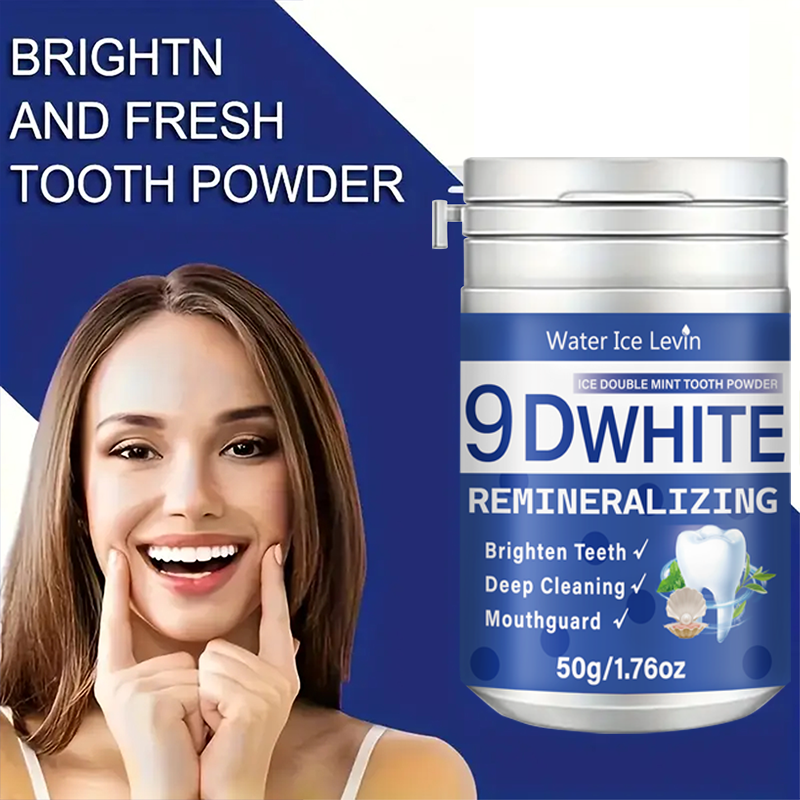 9D White Ice Double Mint Tooth - đánh giá và giá Teeth Whitening Baking Soda