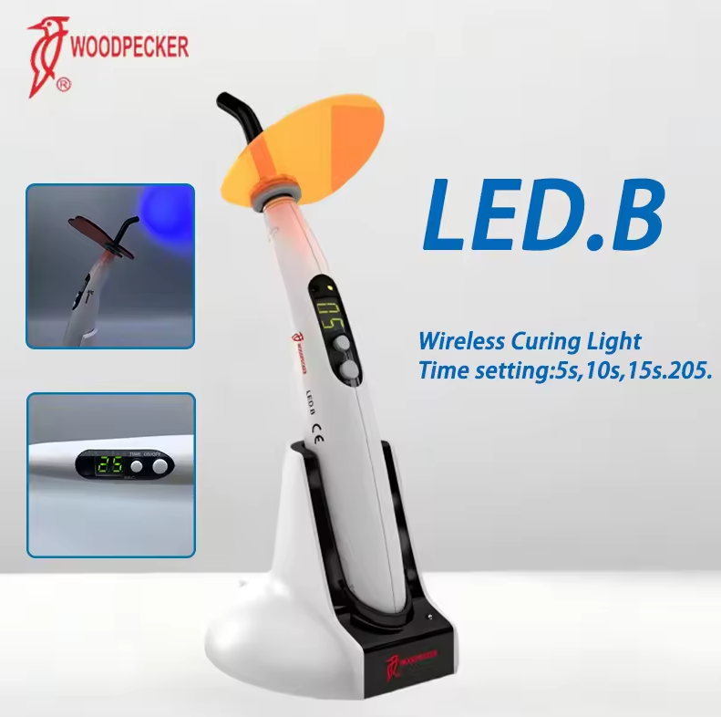 Dental Curing Light Woodpecker - đánh giá và giá Teeth Whitening Led Light