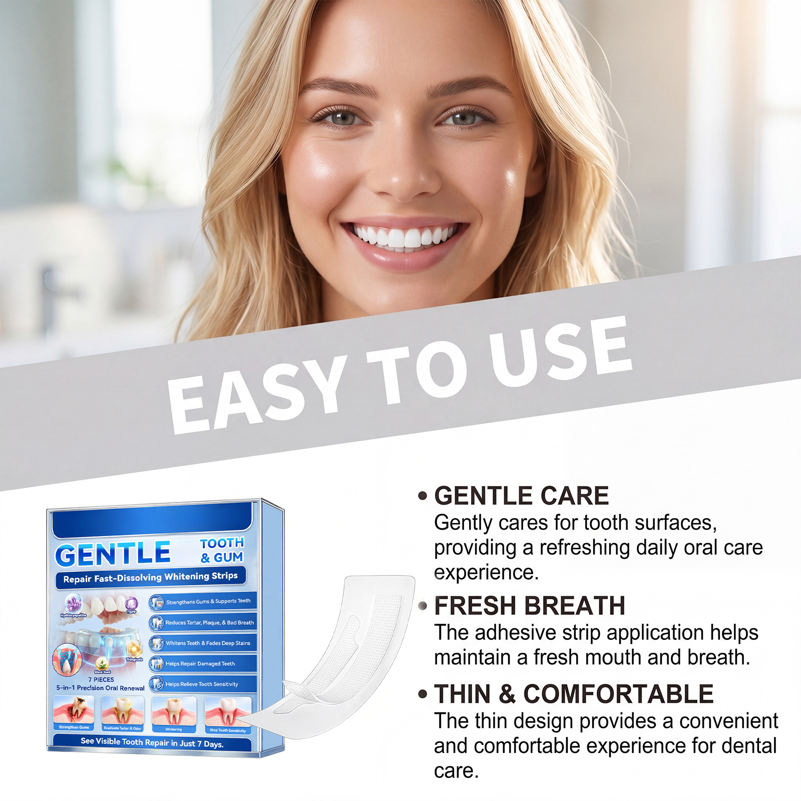 Teeth Whitening Strips Fast Re - đánh giá và giá Teeth Whitening Results