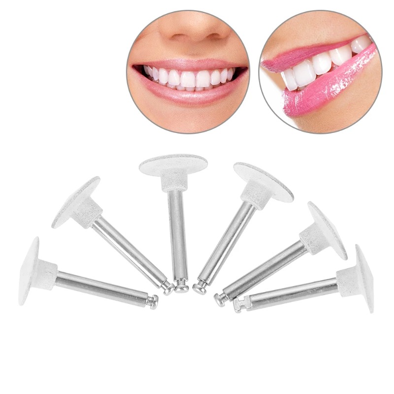6Pcs Tooth Polishing Head Set  - đánh giá và giá Teeth Whitening With Braces