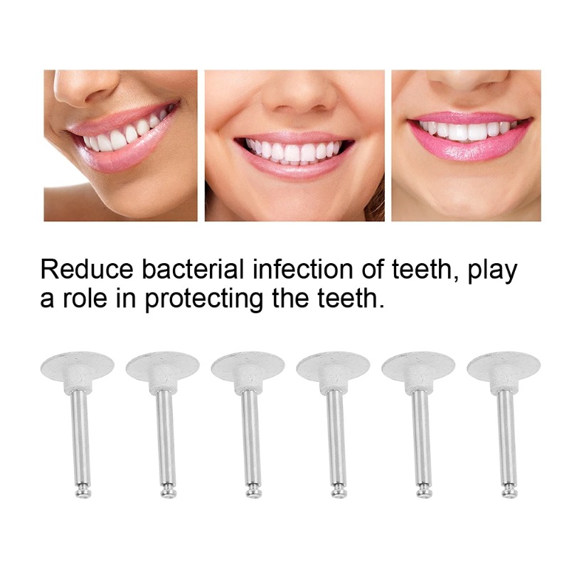 6Pcs Tooth Polishing Head Set  - đánh giá và giá Teeth Whitening With Braces