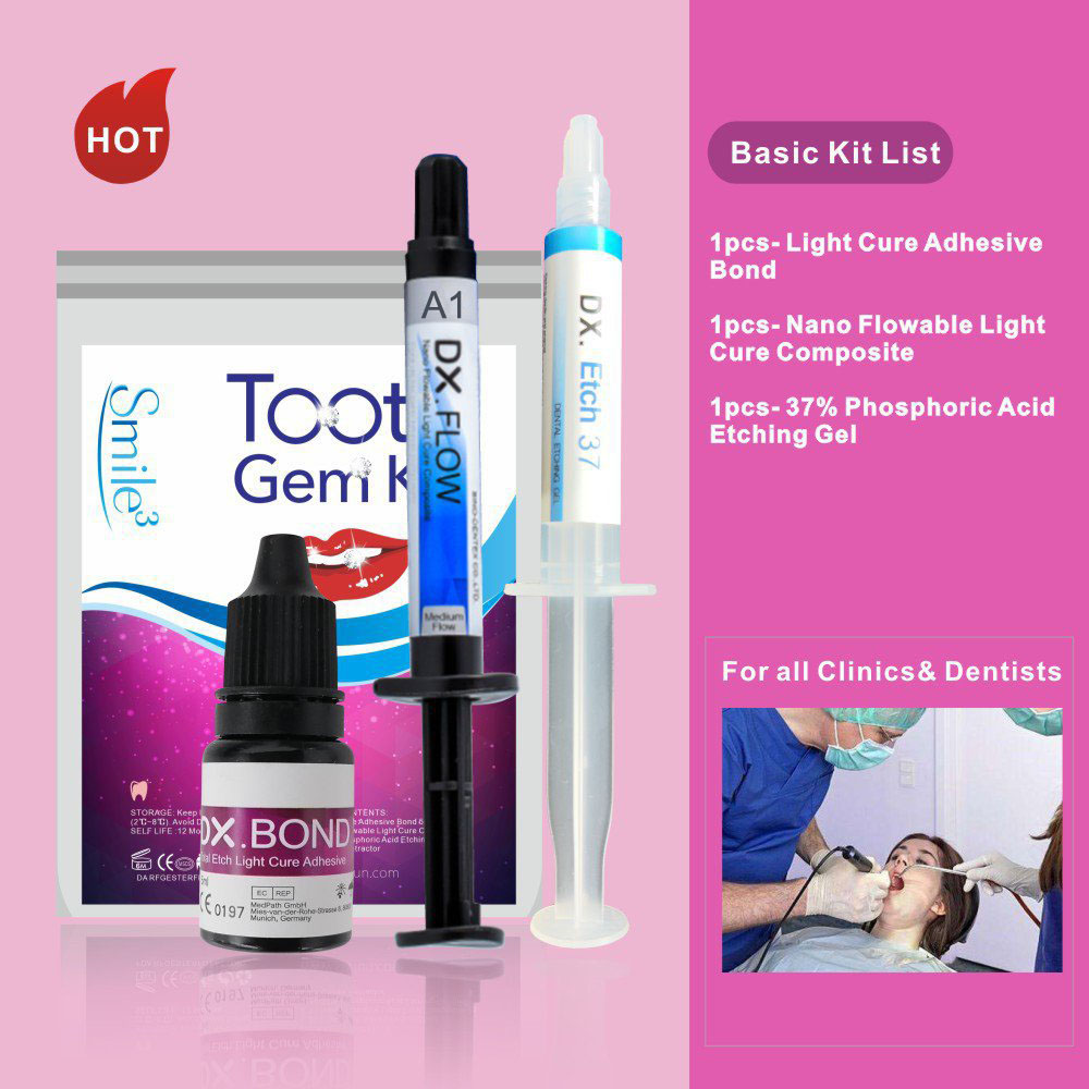 HOT Tooth Gem Kit Teeth Decora - đánh giá và giá Teeth Whitening Results