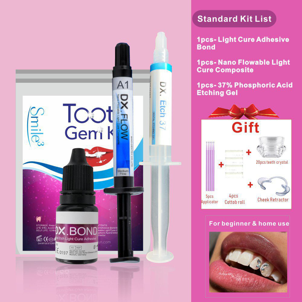 HOT Tooth Gem Kit Teeth Decora - đánh giá và giá Teeth Whitening Results