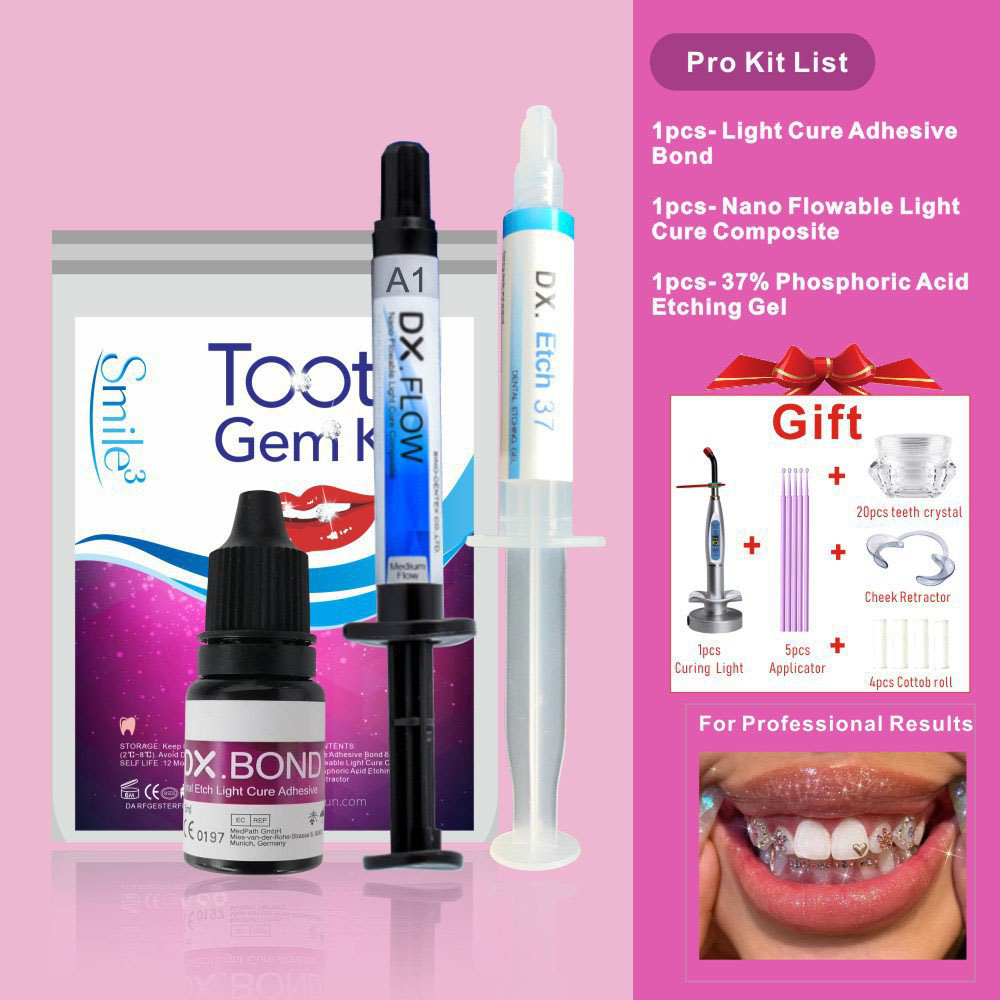 HOT Tooth Gem Kit Teeth Decora - đánh giá và giá Teeth Whitening Results