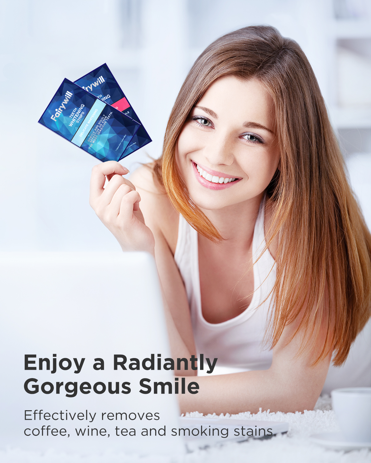 Fairywill White Teeth Whitenin - đánh giá và giá Teeth Whitening Effects