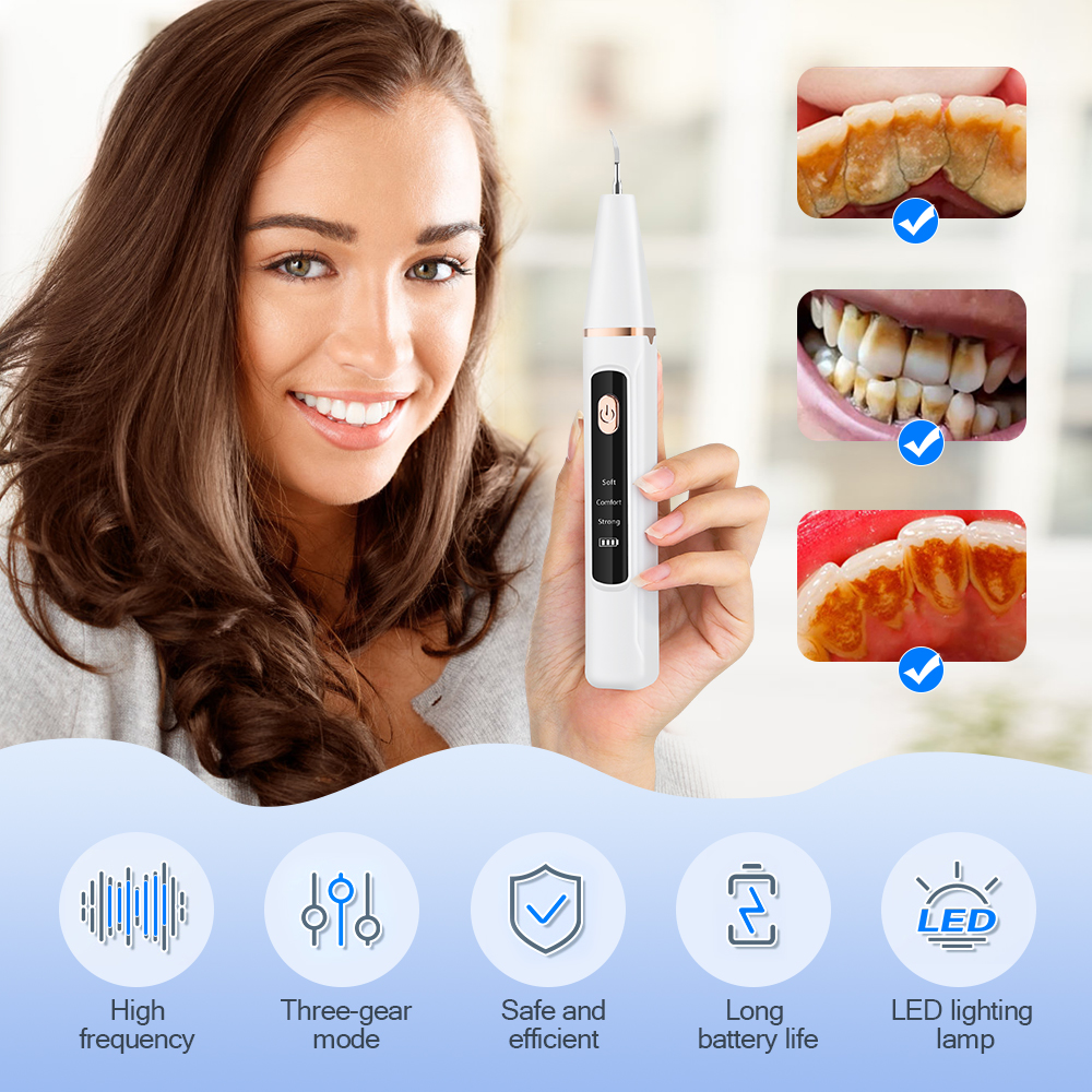 Electric Ultrasonic Dental Sca - đánh giá và giá Teeth Whitening Kit Professional