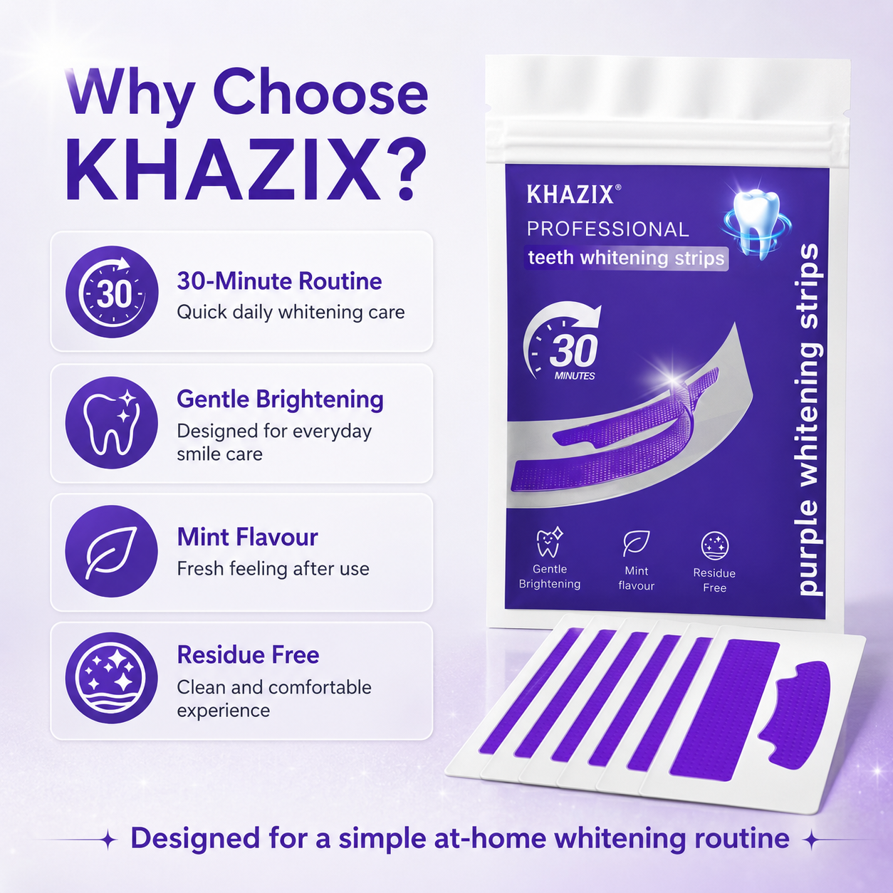 7 pairs Teeth Whitening Strips - đánh giá và giá Teeth Whitening Strips Crest