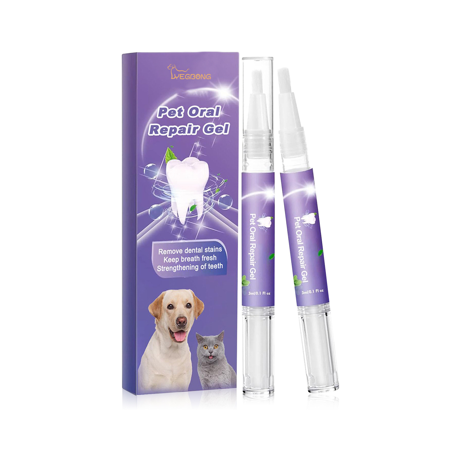 Pet Oral Repair Gel Puppy Tart - đánh giá và giá Teeth Whitening Results
