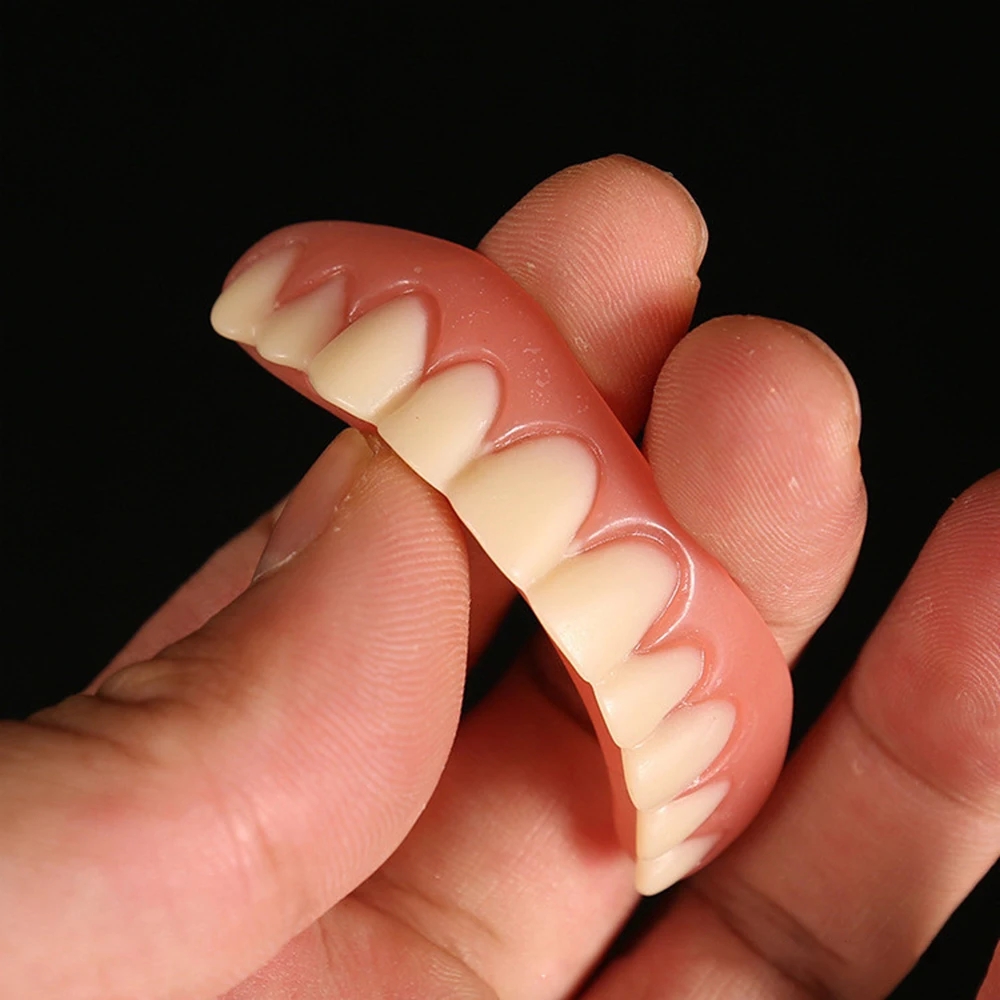 New Denture Silicone Kit Dentu - đánh giá và giá Teeth Whitening With Braces