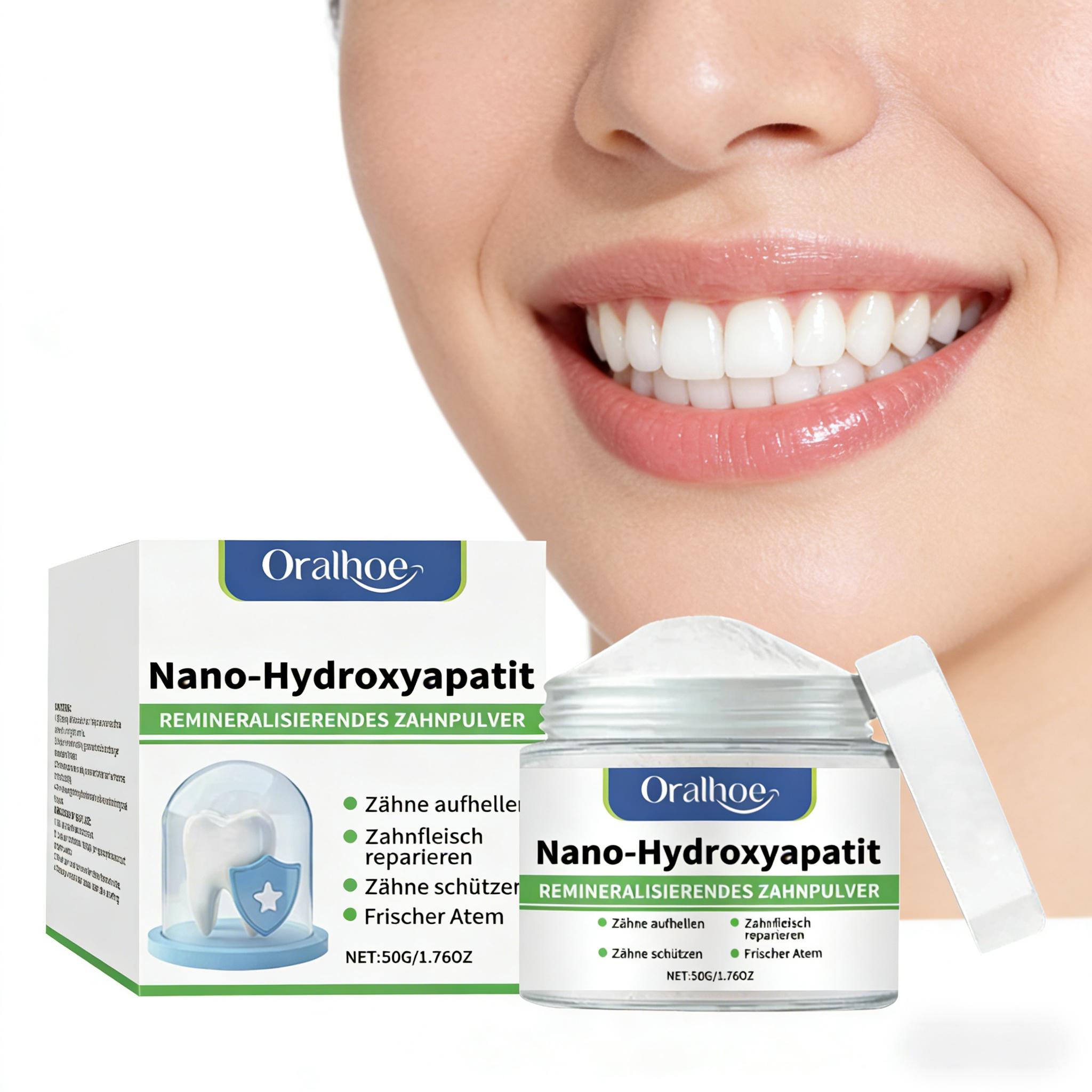 Oralhoe Whitening Tooth Powder - đánh giá và giá Teeth Whitening Results