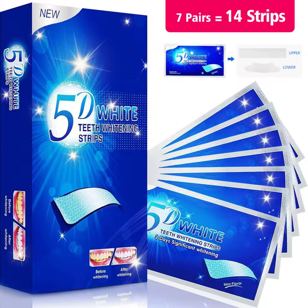 3D/5D/9D Teeth Whitening Strip - đánh giá và giá Teeth Whitening Strips Crest