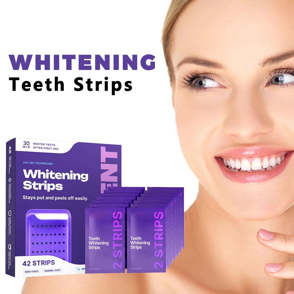 42 Strips Purple Teeth Whiteni - đánh giá và giá Teeth Whitening After Care
