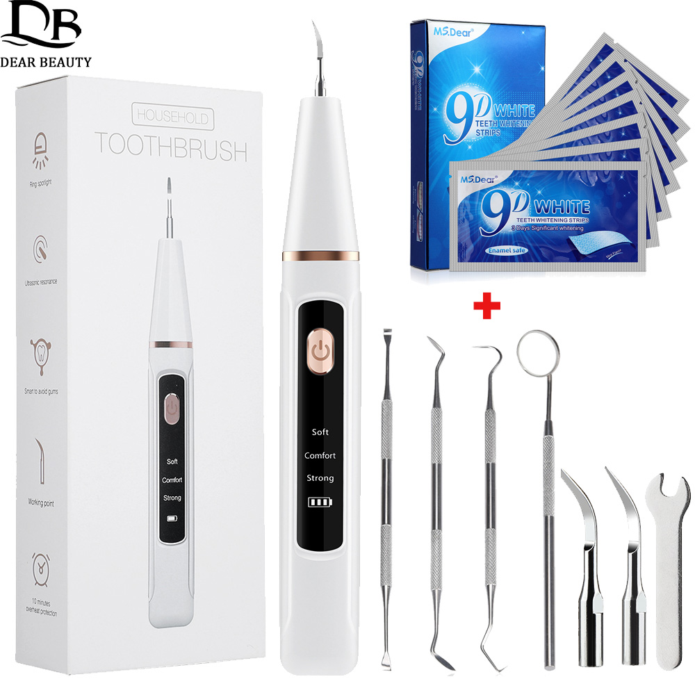 Ultrasonic Dental Calculus Rem - đánh giá và giá Teeth Whitening Kit Professional