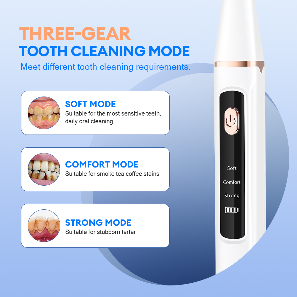 Ultrasonic Dental Calculus Rem - đánh giá và giá Teeth Whitening Kit Professional