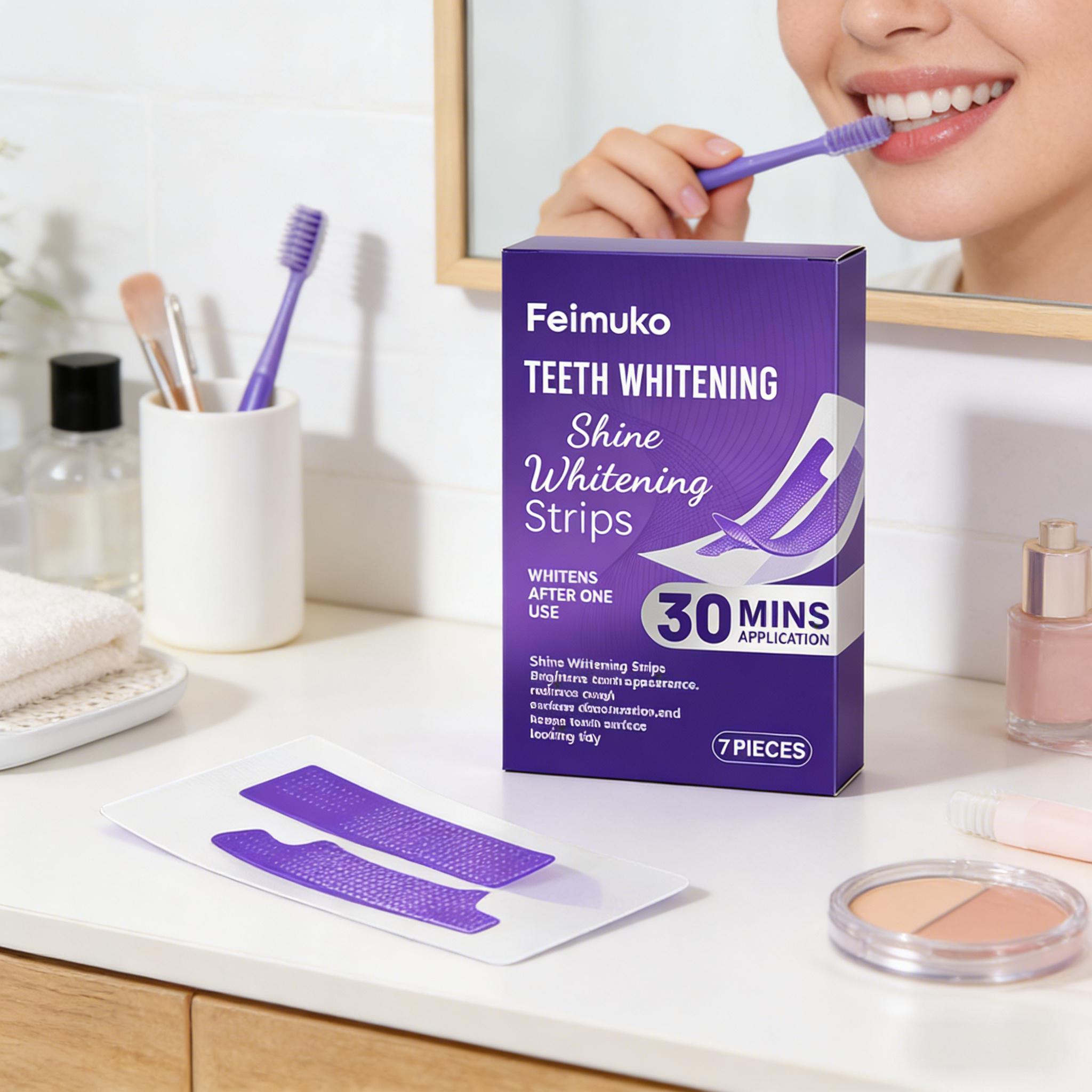 Teeth Whitening Strip Reduce S - đánh giá và giá Teeth Whitening Strips Crest