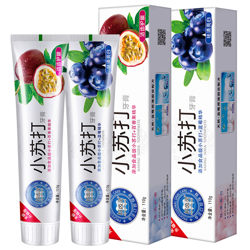 Fruit Flavor Baking Soda Tooth - đánh giá và giá Teeth Whitening Baking Soda