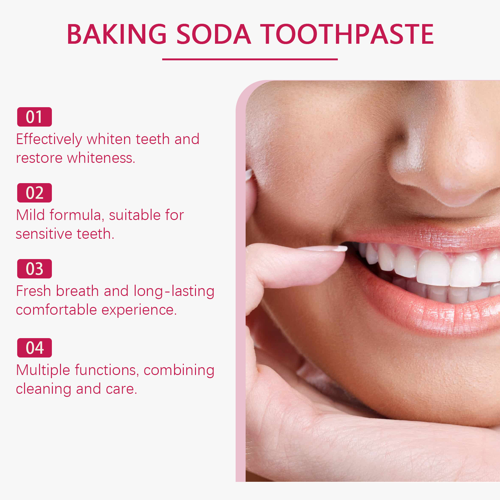 Oralhoe Baking Soda Toothpaste - đánh giá và giá Teeth Whitening Baking Soda