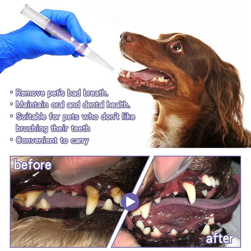 Pet Dental Care Gel 3ml Teeth  - đánh giá và giá Teeth Whitening Baking Soda