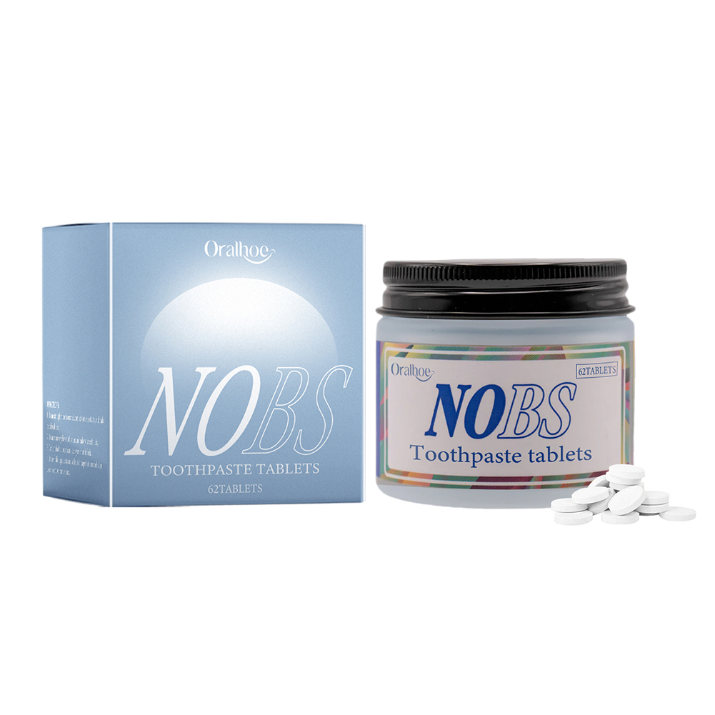 NOBS Toothpaste Tablets - Nano - đánh giá và giá Teeth Whitening Baking Soda