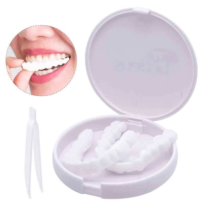 Denture Fake Teeth Kit Whiteni - đánh giá và giá Teeth Whitening With Braces