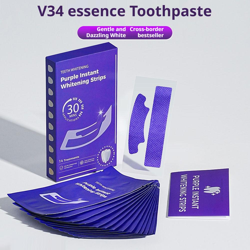 14/28/42PCS V34 Purple Teeth W - đánh giá và giá Teeth Whitening At Home Kit