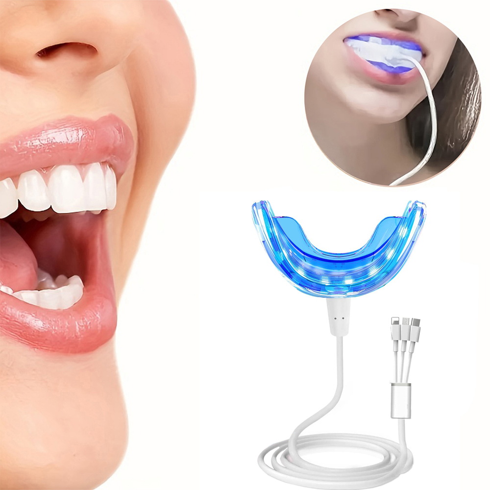 Portable Teeth Whitening Lamp  - đánh giá và giá Teeth Whitening Results