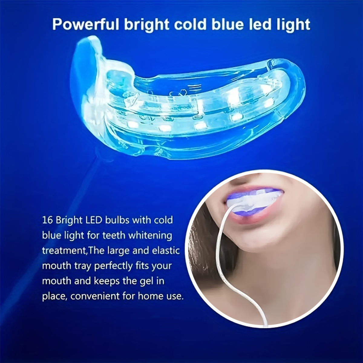 Portable Teeth Whitening Lamp  - đánh giá và giá Teeth Whitening Results