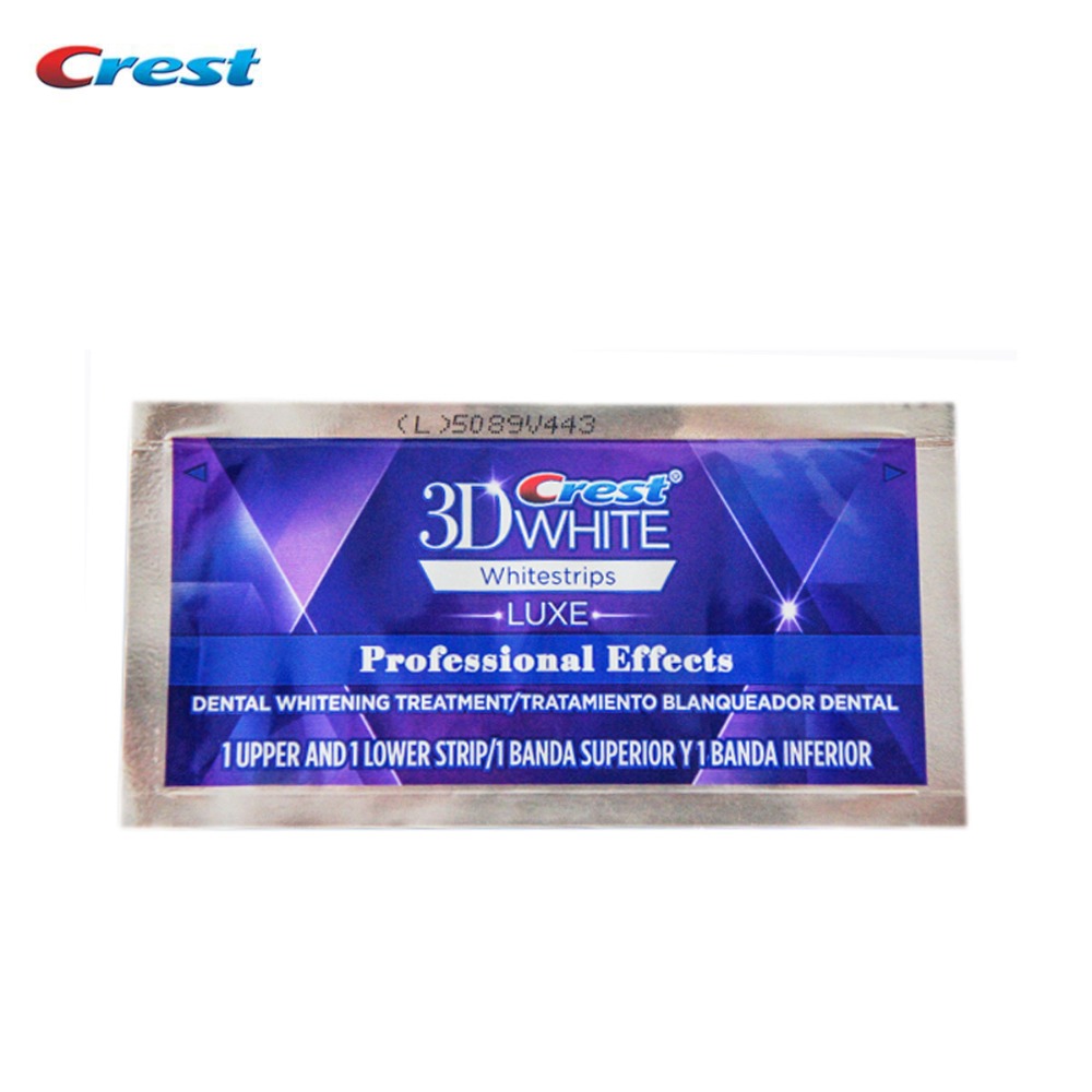 Original Crest 3D Whitestrips  - đánh giá và giá Teeth Whitening Effects