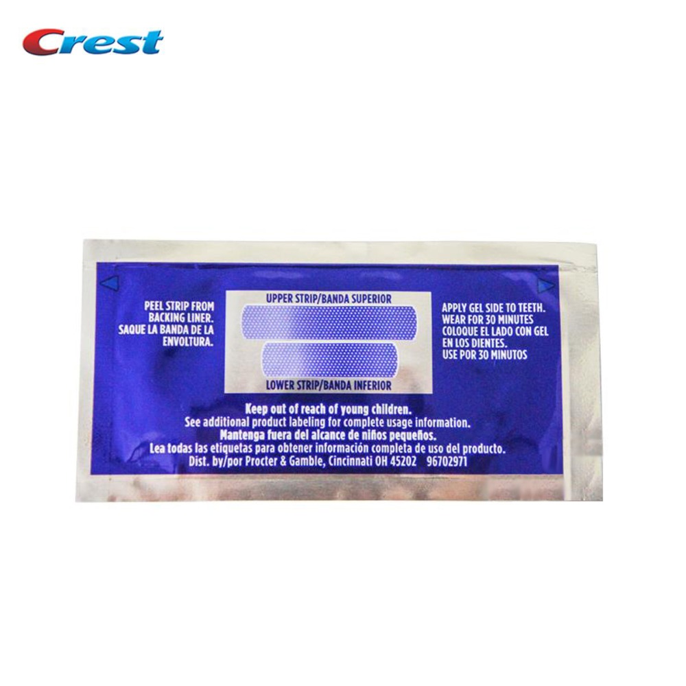 Original Crest 3D Whitestrips  - đánh giá và giá Teeth Whitening Effects