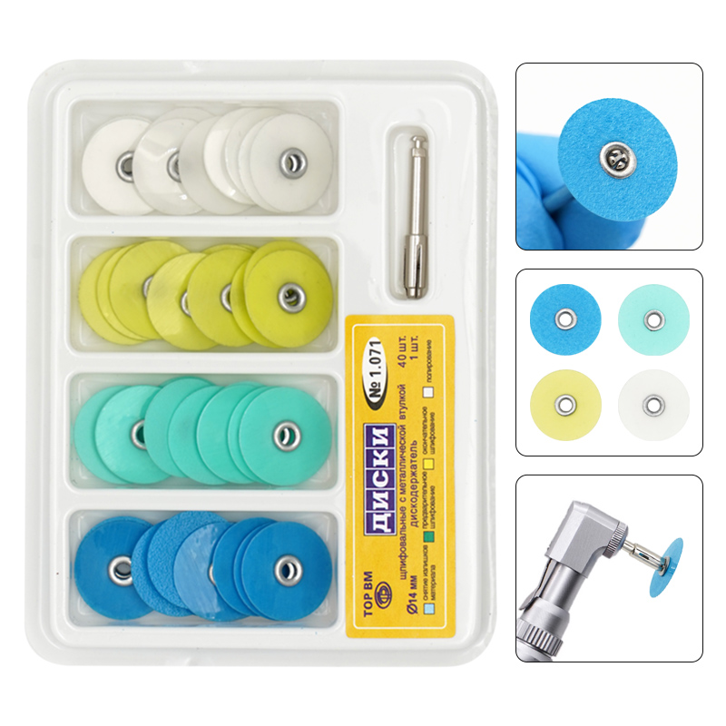 40Pcs/Box Dental Polishing Dis - đánh giá và giá Teeth Whitening Kit Professional